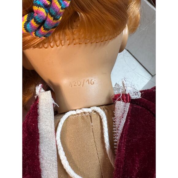 Gotz Martha Pullen's Dress Me Doll MARTHA Red Hair SIGNED - Picture 7 of 9